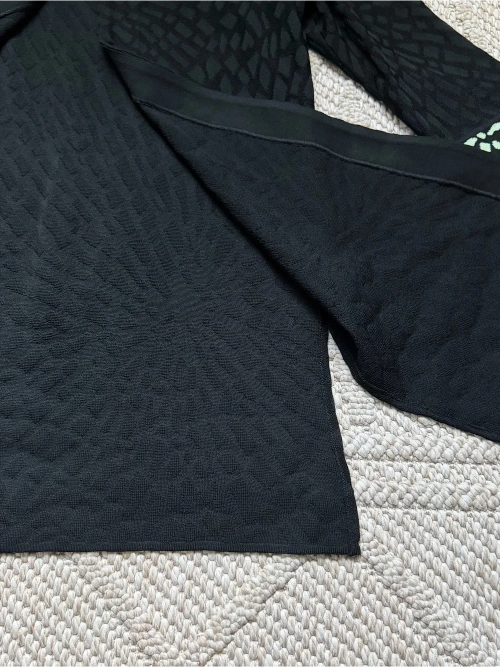 Ming Wang Jacket Knit Cardigan Black Women’s XL